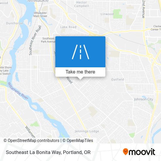Mapa de Southeast La Bonita Way