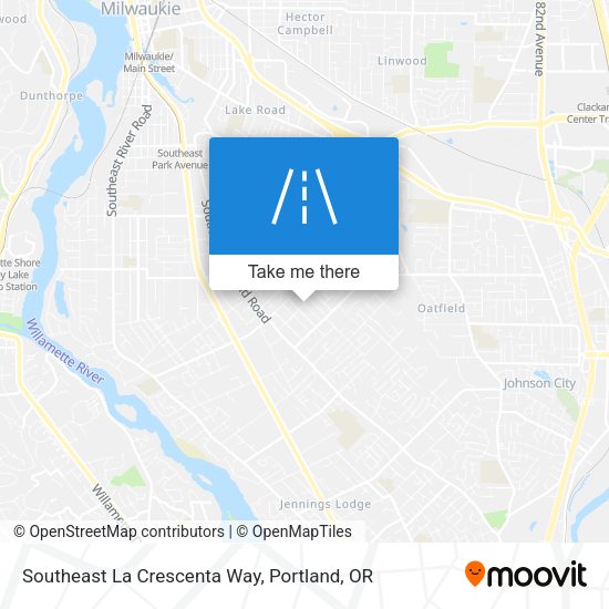Southeast La Crescenta Way map