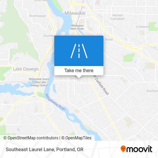 Mapa de Southeast Laurel Lane