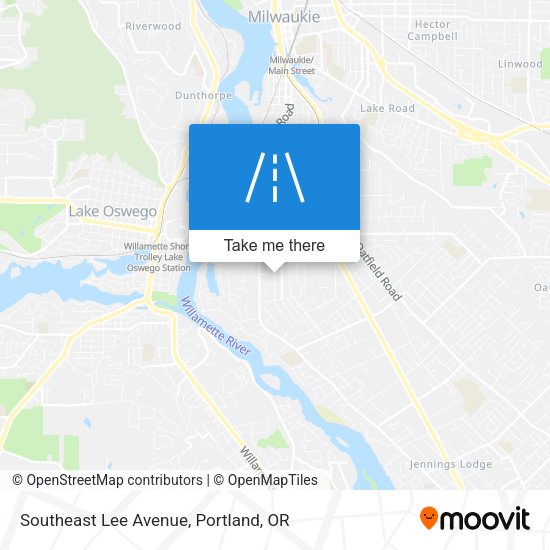 Mapa de Southeast Lee Avenue