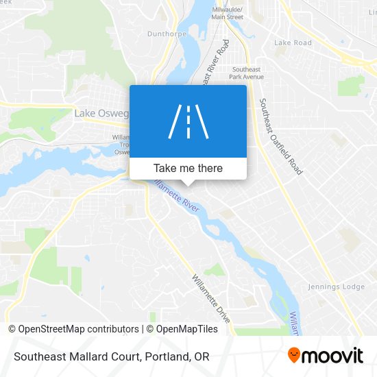 Mapa de Southeast Mallard Court