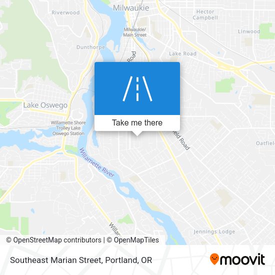 Mapa de Southeast Marian Street
