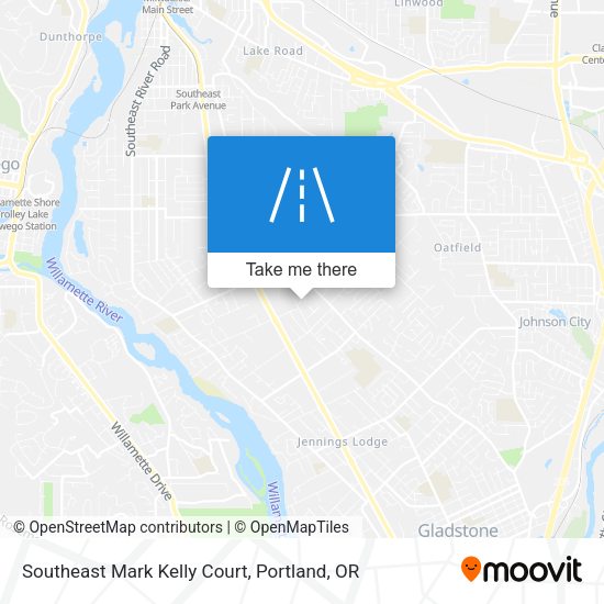 Southeast Mark Kelly Court map