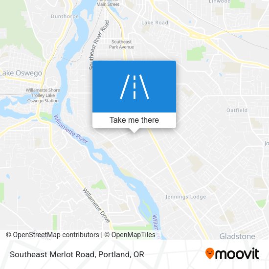 Southeast Merlot Road map