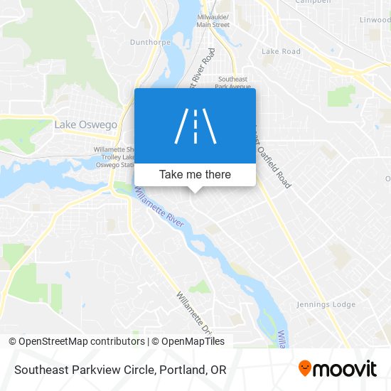 Mapa de Southeast Parkview Circle