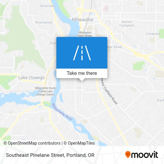 Southeast Pinelane Street map