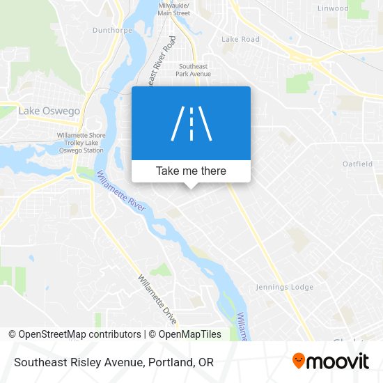 Mapa de Southeast Risley Avenue