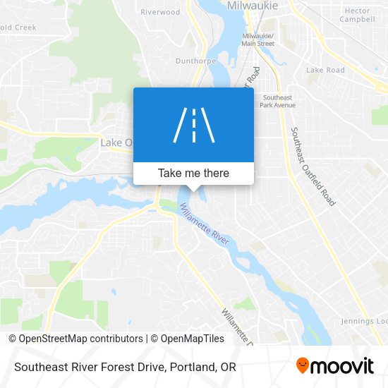 Mapa de Southeast River Forest Drive