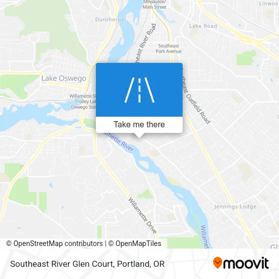 Mapa de Southeast River Glen Court