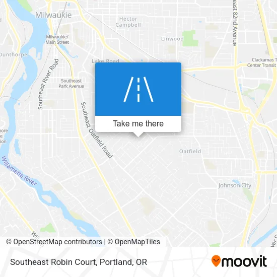 Southeast Robin Court map