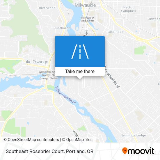 Mapa de Southeast Rosebrier Court