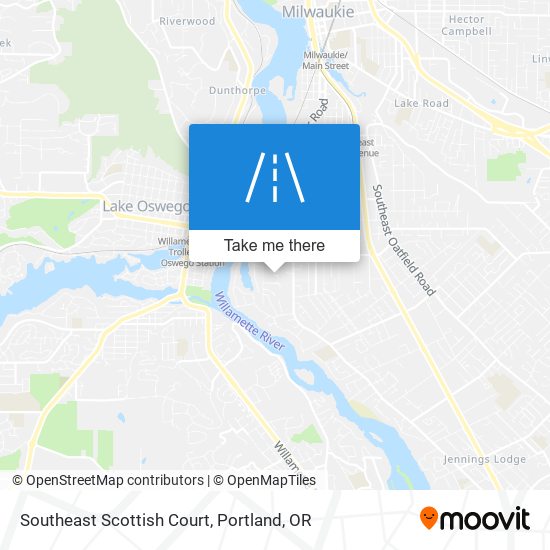 Southeast Scottish Court map