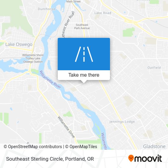 Southeast Sterling Circle map
