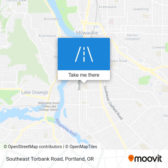 Mapa de Southeast Torbank Road