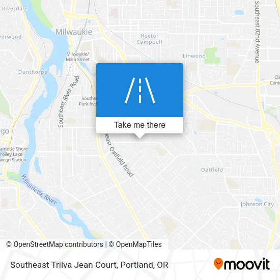 Southeast Trilva Jean Court map