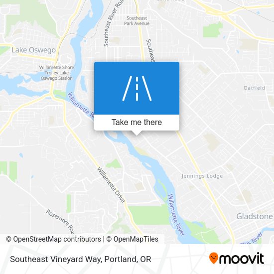 Southeast Vineyard Way map