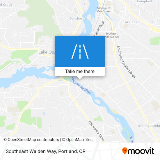 Southeast Walden Way map