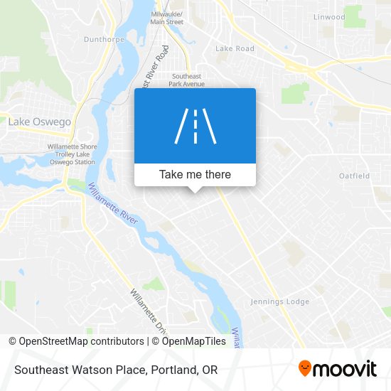 Southeast Watson Place map