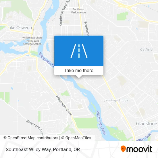 Southeast Wiley Way map