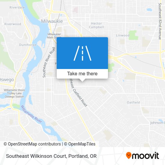 Mapa de Southeast Wilkinson Court