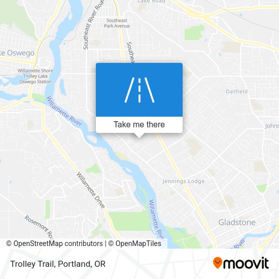 Mapa de Trolley Trail