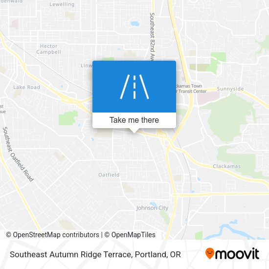 Mapa de Southeast Autumn Ridge Terrace