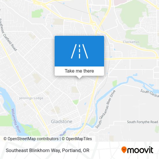 Mapa de Southeast Blinkhorn Way