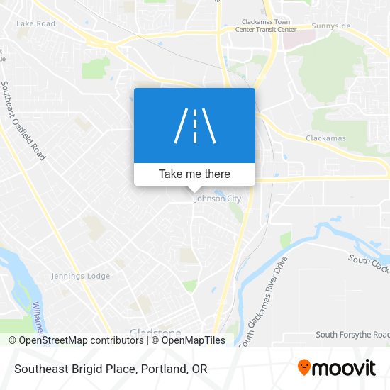 Southeast Brigid Place map