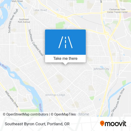 Southeast Byron Court map