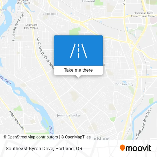 Southeast Byron Drive map