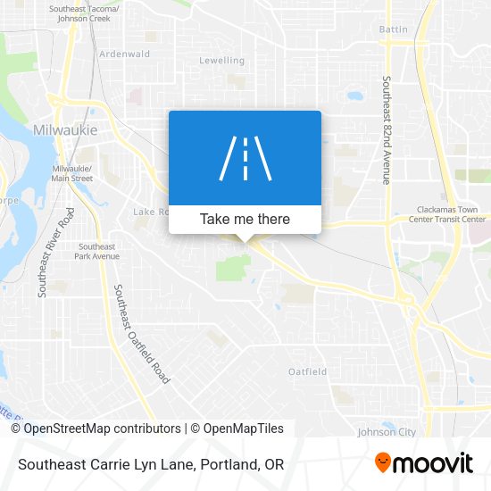 Mapa de Southeast Carrie Lyn Lane