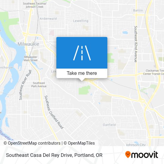 Mapa de Southeast Casa Del Rey Drive