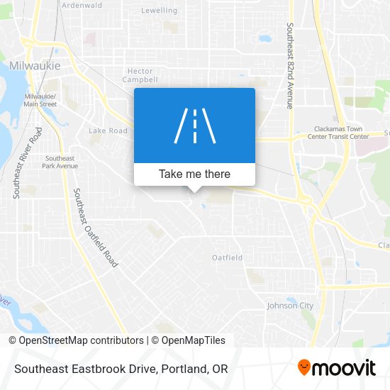 Mapa de Southeast Eastbrook Drive