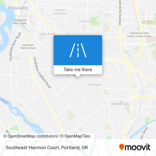 Southeast Harmon Court map
