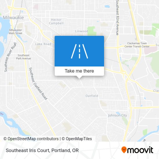 Southeast Iris Court map
