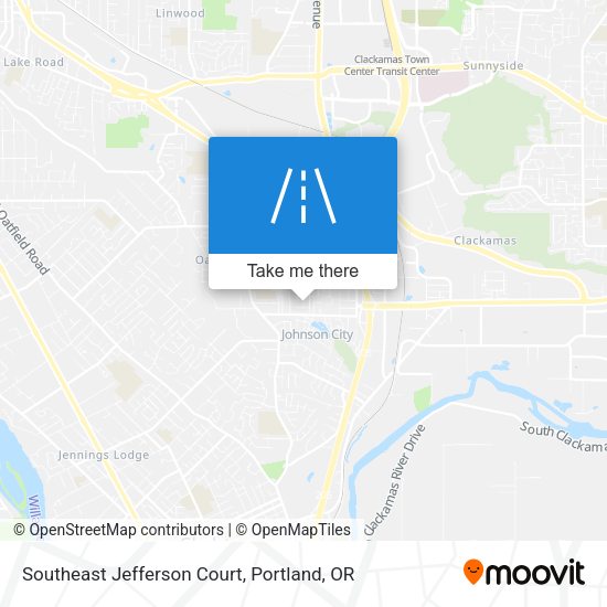 Southeast Jefferson Court map