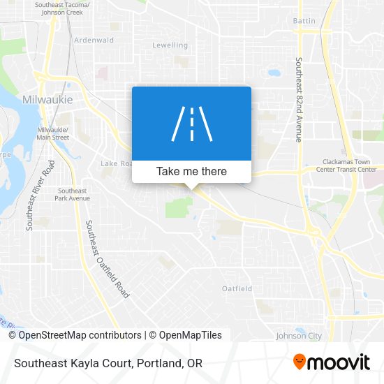 Southeast Kayla Court map