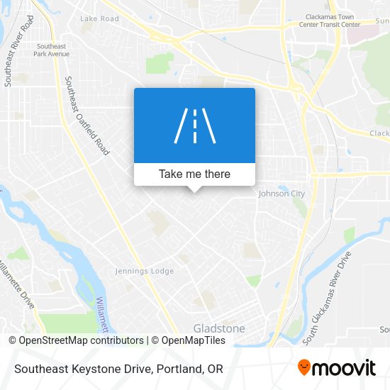 Mapa de Southeast Keystone Drive