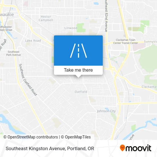 Southeast Kingston Avenue map