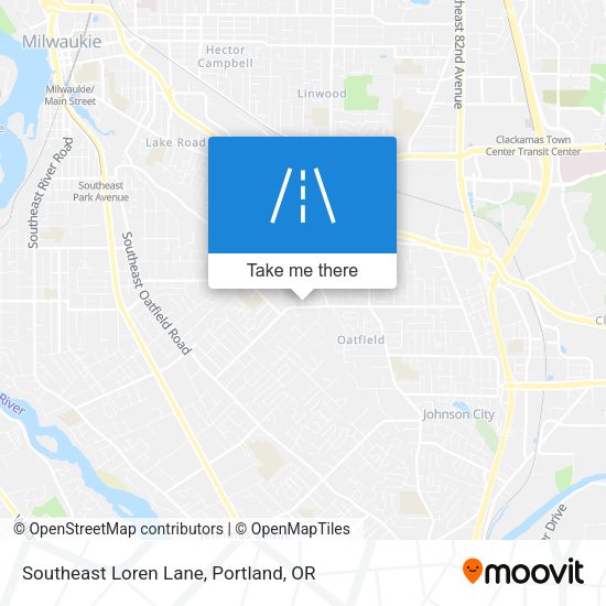 Southeast Loren Lane map