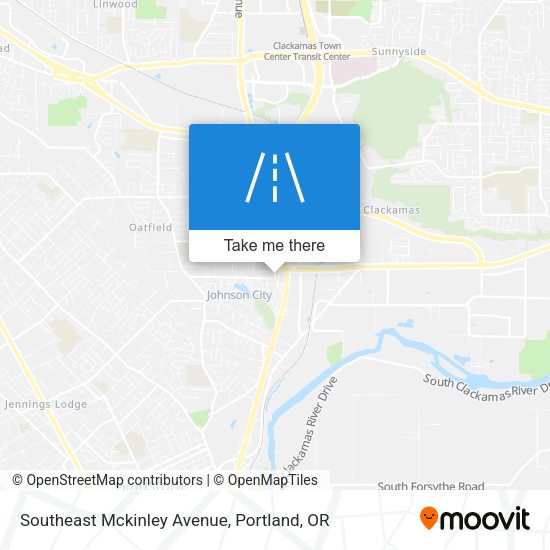 Southeast Mckinley Avenue map