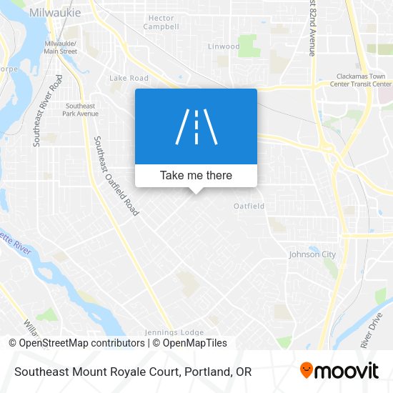 Mapa de Southeast Mount Royale Court