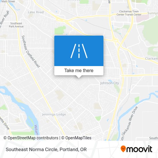 Mapa de Southeast Norma Circle