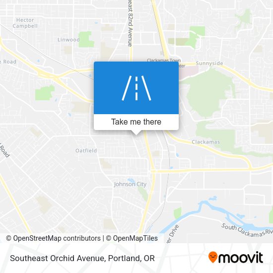 Mapa de Southeast Orchid Avenue