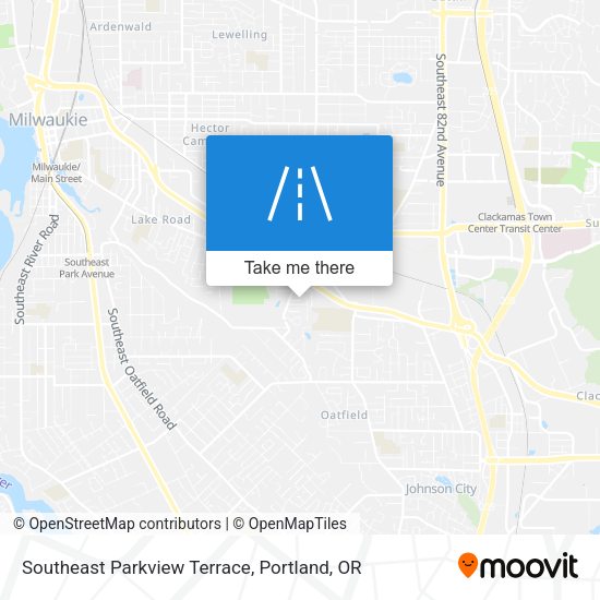 Southeast Parkview Terrace map