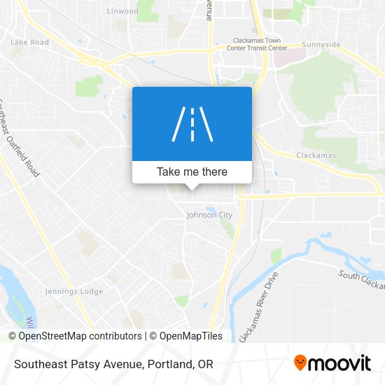 Mapa de Southeast Patsy Avenue