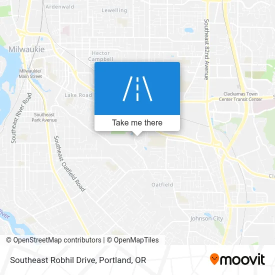 Southeast Robhil Drive map