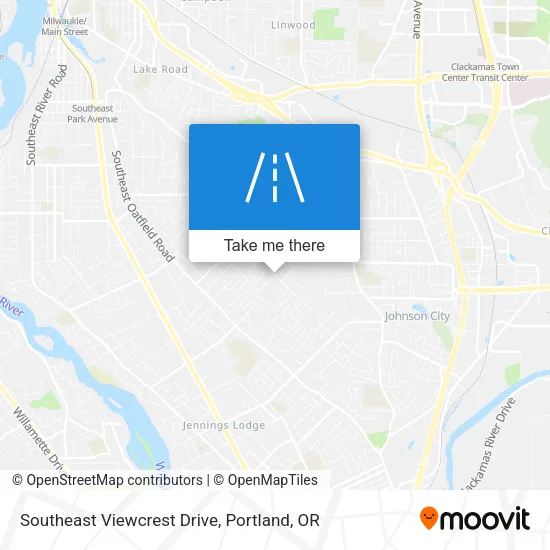 Southeast Viewcrest Drive map
