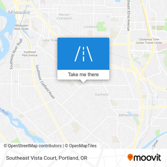 Southeast Vista Court map