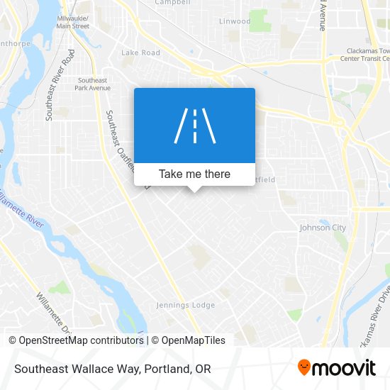 Mapa de Southeast Wallace Way
